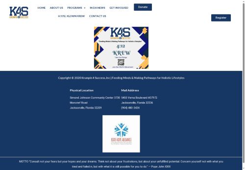 krumpin4success.org capture - 2025-05-18 12:04:02