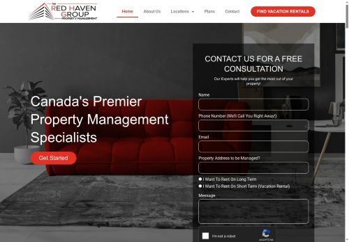 theredhavengroup.com capture - 2025-05-18 12:51:20