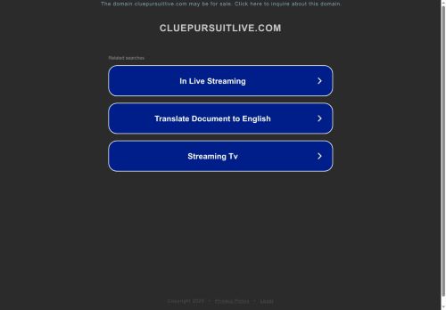 Clue Pursuit capture - 2025-05-18 13:34:49