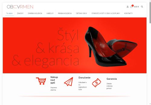 obuvcarmen.sk capture - 2025-05-18 16:13:01