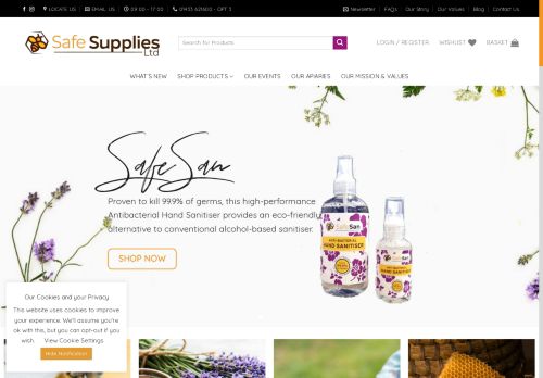 beesafesupplies.com capture - 2025-05-18 16:57:05