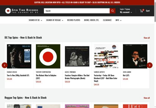 spintimerecords.com capture - 2025-05-18 18:47:15