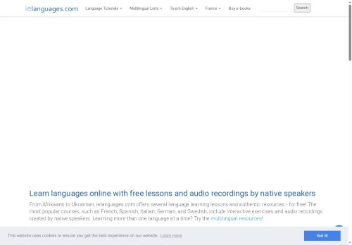 Ielanguages.com capture - 2025-05-18 18:51:13