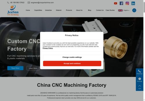 cncpartschina.com capture - 2025-05-18 19:12:09