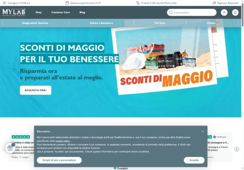 mylabnutrition.net capture - 2025-05-18 19:23:50