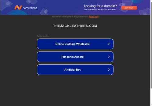 thejackleathers.com capture - 2025-05-18 21:05:03