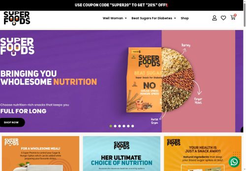 superfoods4u.com capture - 2025-05-18 21:22:47