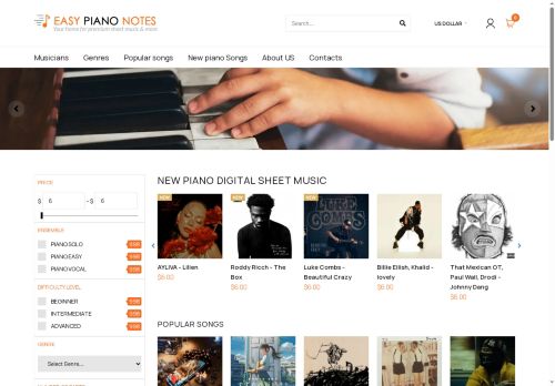 easypianonotes.com capture - 2025-05-18 21:47:36