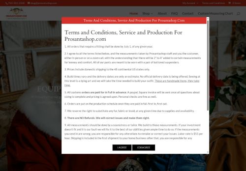 prosantashop.com capture - 2025-05-18 22:16:48