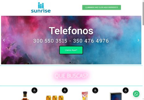 sunriselicores.com capture - 2025-05-18 23:04:02