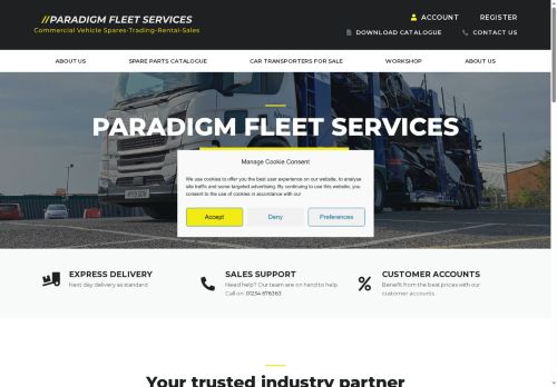 paradigmfleetservices.co.uk capture - 2025-05-18 23:26:58