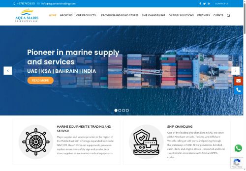 aquamaristrading.com capture - 2025-05-19 01:48:17