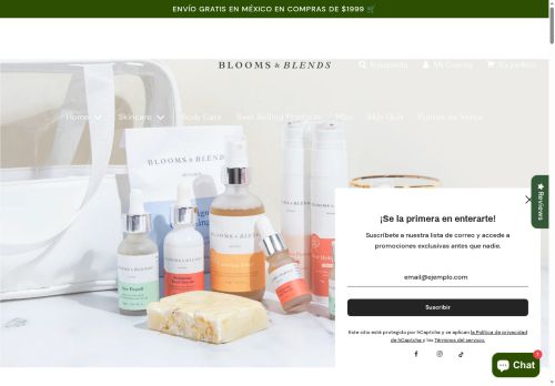 bloomsandblends.com capture - 2025-05-19 04:22:15