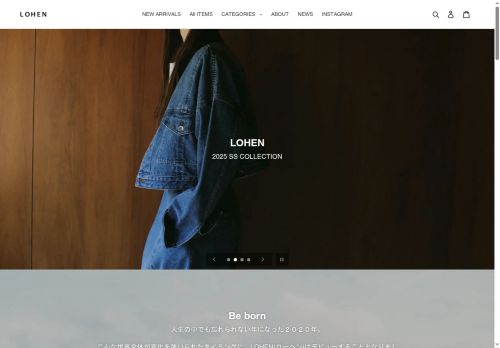 lohen-official.com capture - 2025-05-19 07:50:25