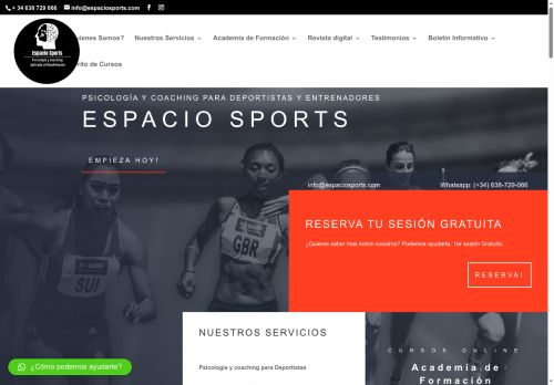 espaciosports.com capture - 2025-05-19 08:19:02