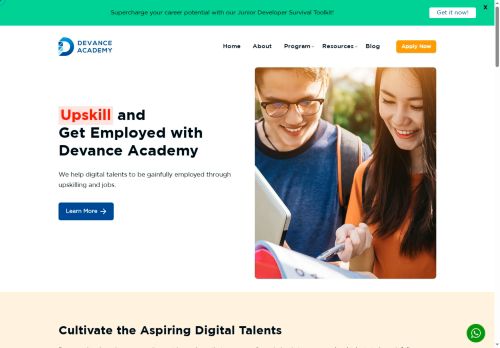 devance.academy capture - 2025-05-19 08:54:23