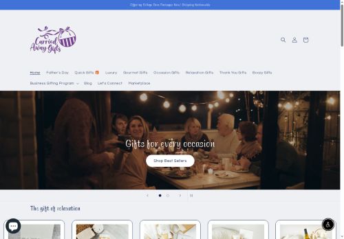carriedawaygifts.com capture - 2025-05-19 11:07:30