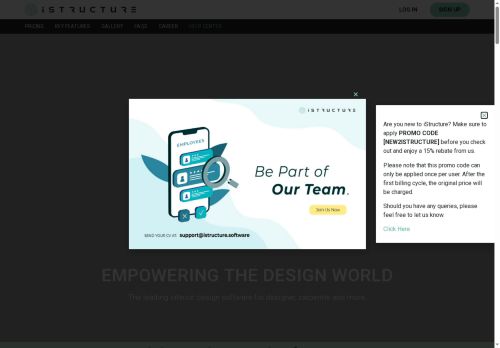 istructure.software capture - 2025-05-19 11:59:04