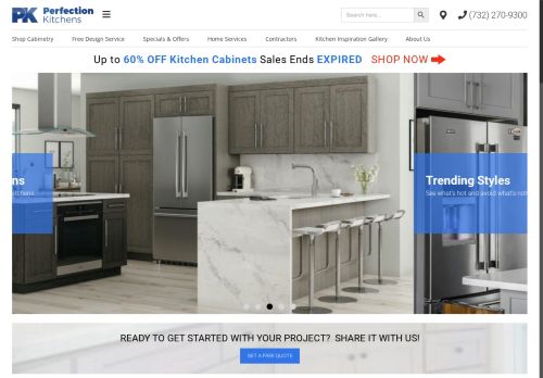 perfectionkitchens.com capture - 2025-05-19 12:33:45