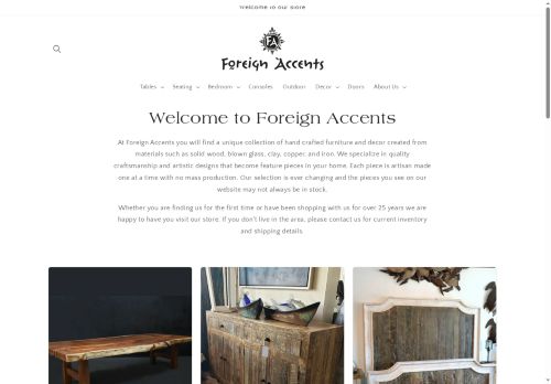 foreignaccents.com capture - 2025-05-19 13:14:41