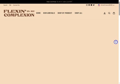 flexininmycomplexion.com capture - 2025-05-19 15:12:21