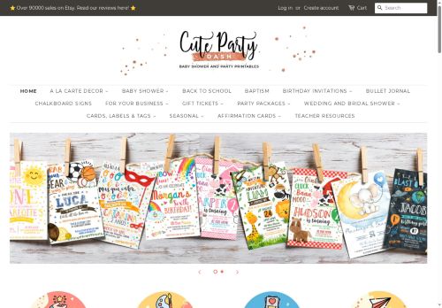 cutepartydash.com capture - 2025-05-19 15:30:23