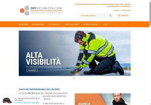 dpisicurezza.com capture - 2025-05-19 17:50:52