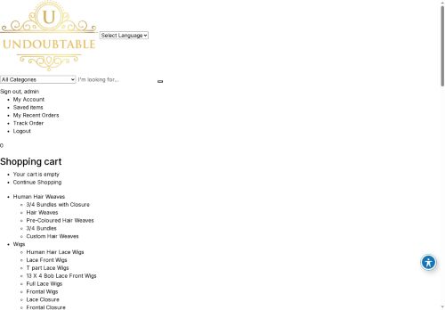 undoubtablehair.com capture - 2025-05-19 20:04:13