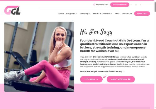 girlsgetlean.com capture - 2025-05-19 21:30:13