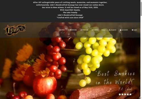 handcraftedsausage.com capture - 2025-05-19 22:19:06