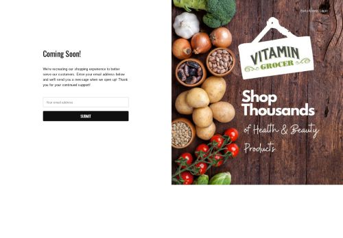 vitamingrocer.com capture - 2025-05-19 23:50:11
