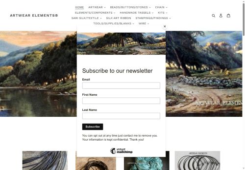 artwearelements.com capture - 2025-05-20 00:32:25