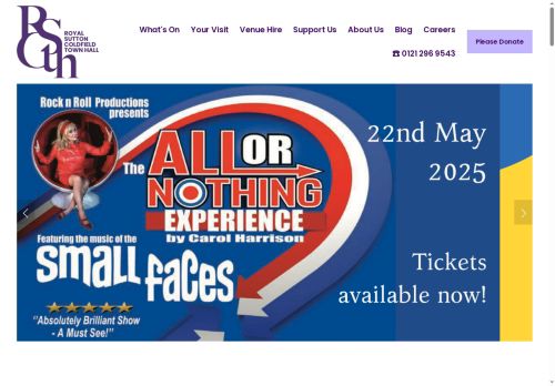 suttoncoldfieldtownhall.com capture - 2025-05-20 01:49:18