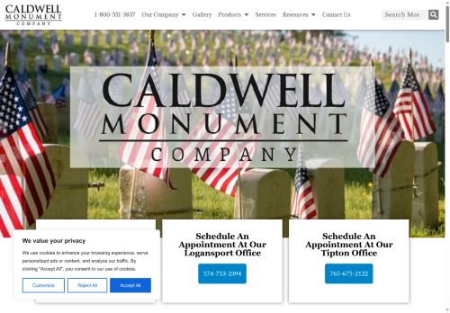 caldwellmonument.com capture - 2025-05-20 02:02:57