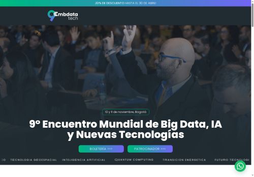 encuentromundialbigdata.com capture - 2025-05-20 02:47:43