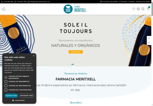 farmaciameritxell.com capture - 2025-05-20 02:54:34