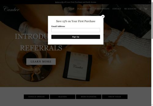 Camber COffee capture - 2025-05-20 04:30:44