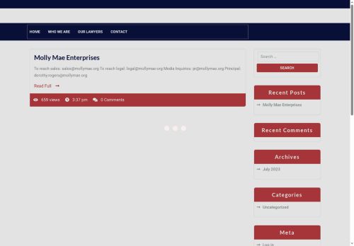 mollymae.org capture - 2025-05-20 04:52:35