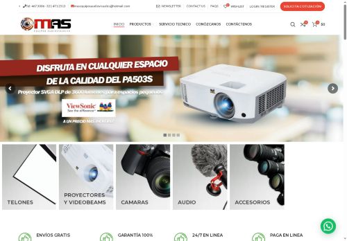 masequiposaudiovisuales.com capture - 2025-05-20 05:26:59