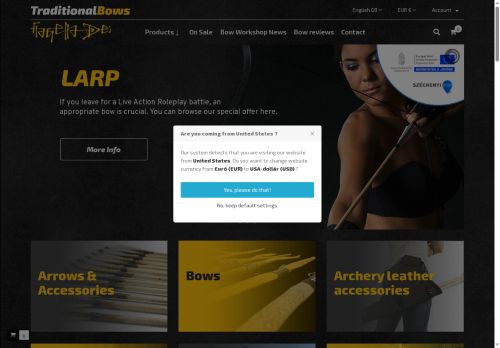 traditionalbowshop.com capture - 2025-05-20 07:38:59