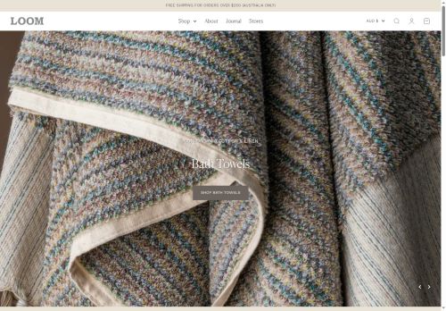 loomtowels.com capture - 2025-05-20 07:58:35