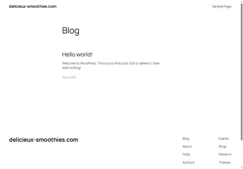 delicieux-smoothies.com capture - 2025-05-20 08:06:07