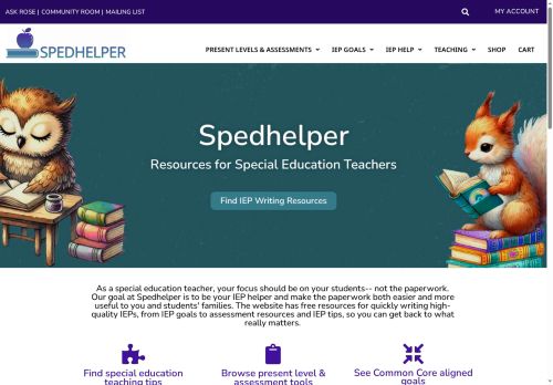 spedhelper.org capture - 2025-05-20 08:40:55