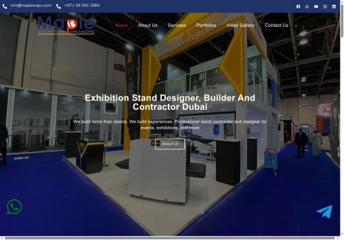 mapleexpo.com capture - 2025-05-20 10:07:31