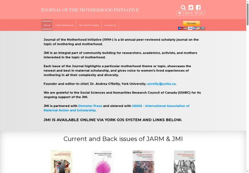 journalofmotherhoodinitiative.org capture - 2025-05-20 10:30:53