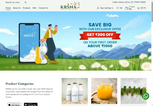 krsnaa2milk.com capture - 2025-05-20 11:22:24