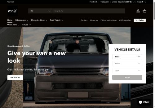 van-shades.co.uk capture - 2025-05-20 11:34:42