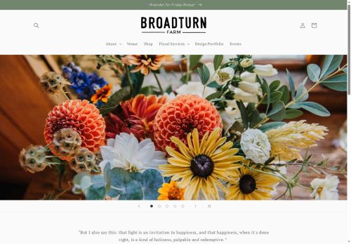 broadturnfarm.com capture - 2025-05-20 11:36:49