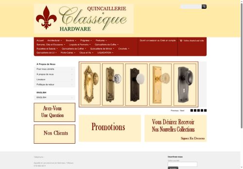 quincaillerieclassique.com capture - 2025-05-20 14:13:34