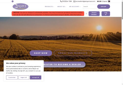 zenportusa.com capture - 2025-05-20 14:19:05